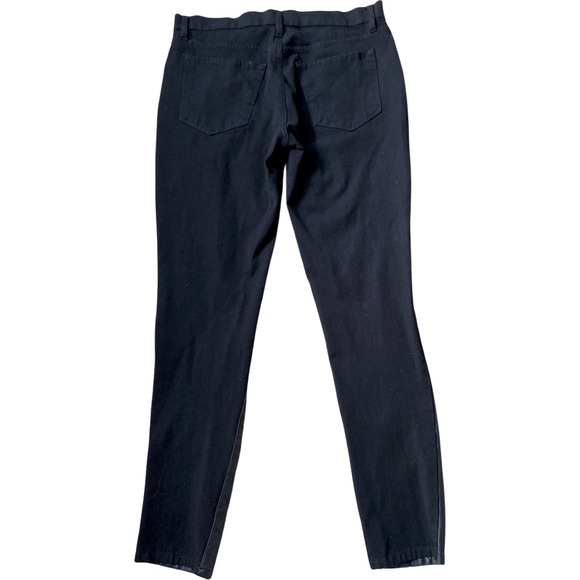 Banana Republic Sloan Faux Leather Black Pant - Picture 3 of 5